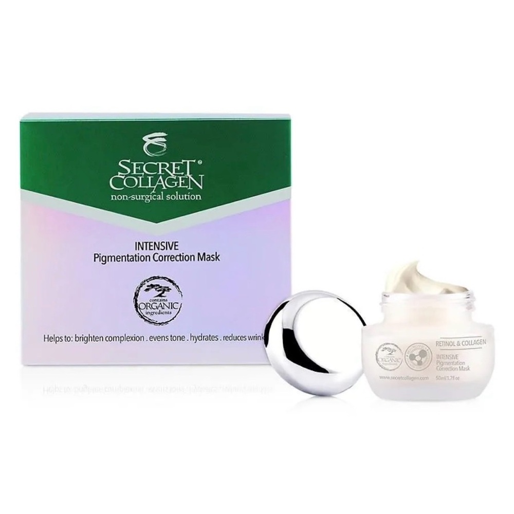 Secret collagen mask designed to lift away dirt, oil, and impurities $ 300